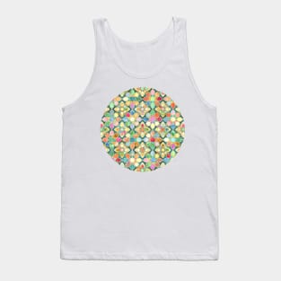 Gilded Moroccan Mosaic Tiles Tank Top